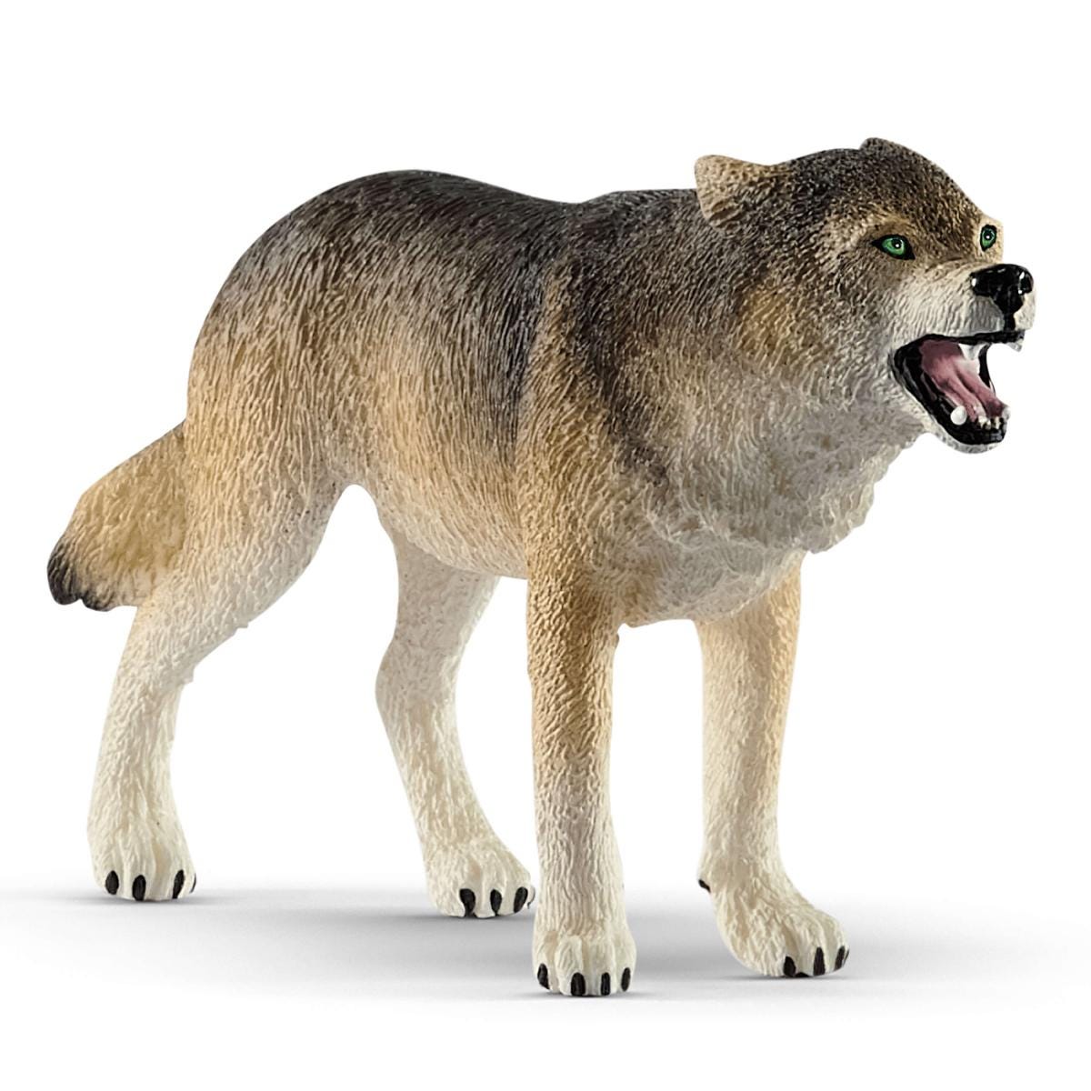 Figurină lup realistă, 10,4 cm - CollectA