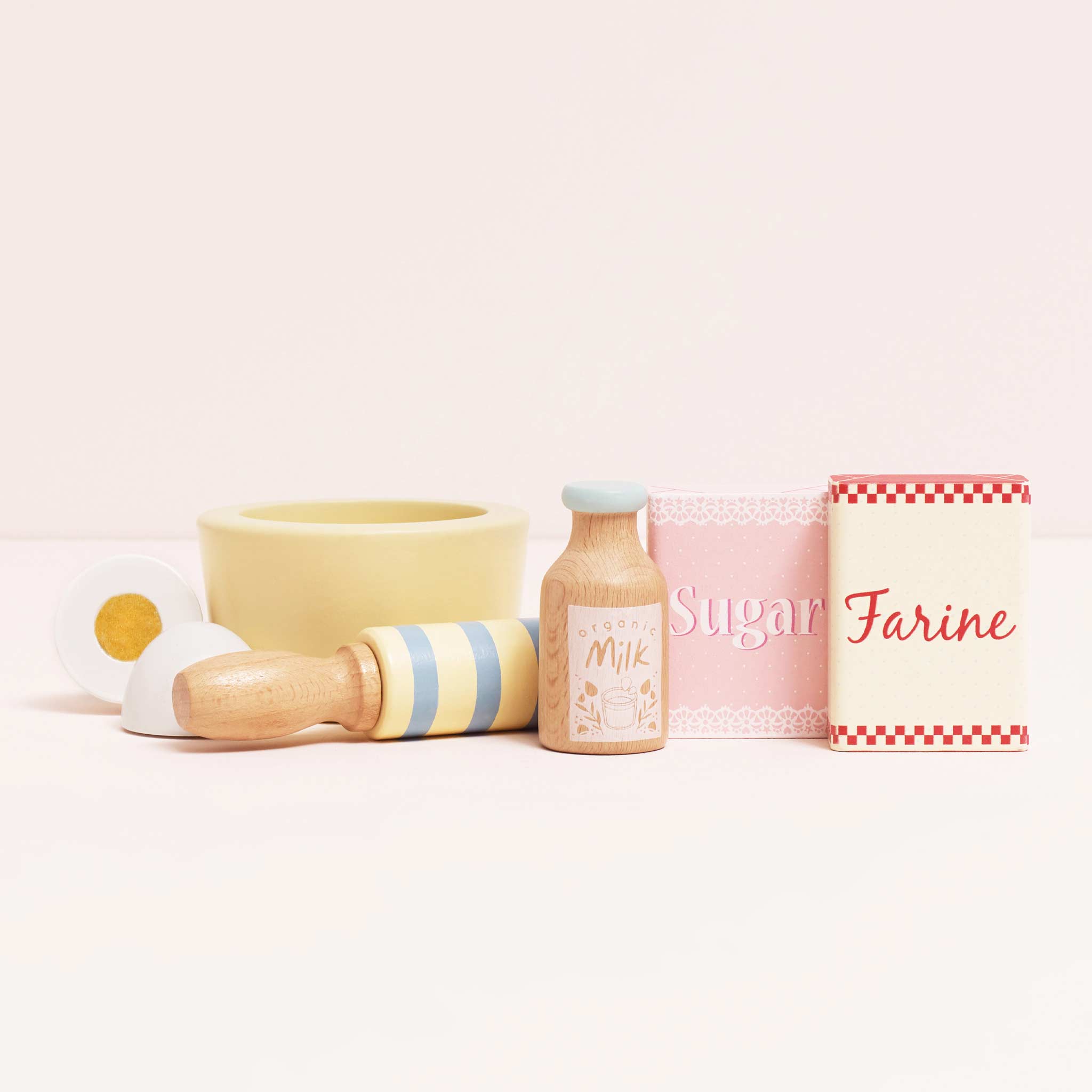 Set mixer din lemn cu accesorii de patiserie – Le Toy Van