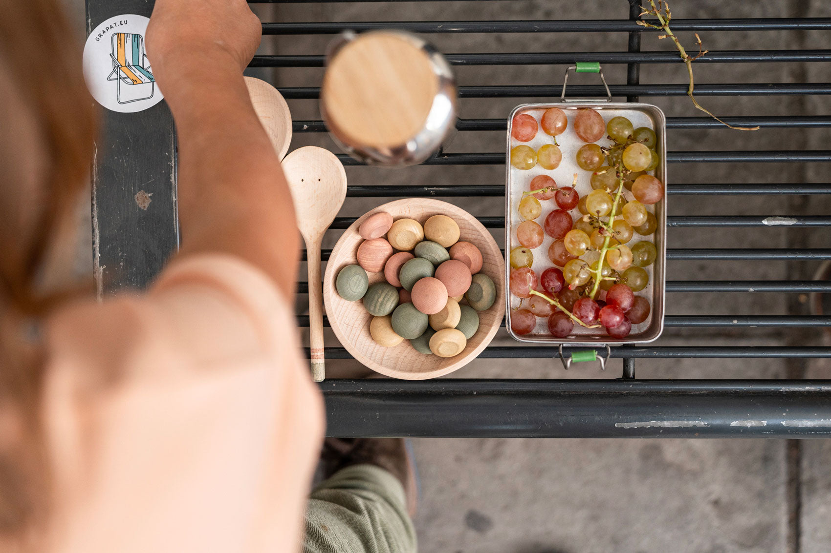 Set de joacă pentru gătit și servire Yummy - Grapat