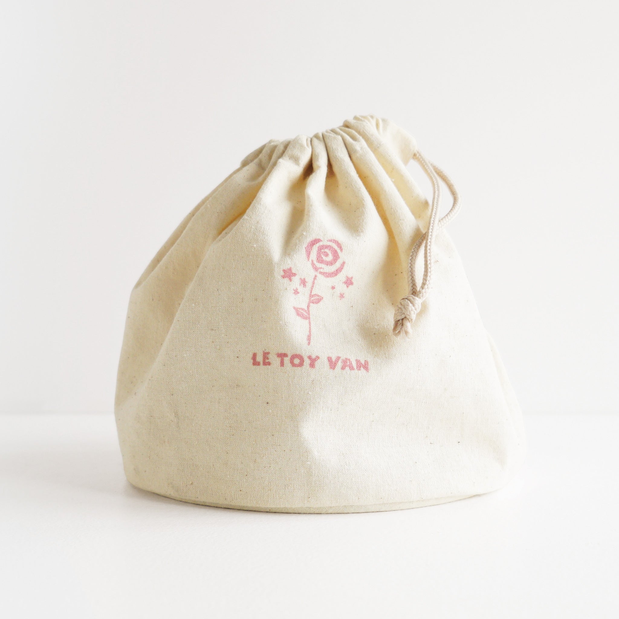 Trusă de înfrumusețare din lemn, set 9 piese cu săculeț – Le Toy Van