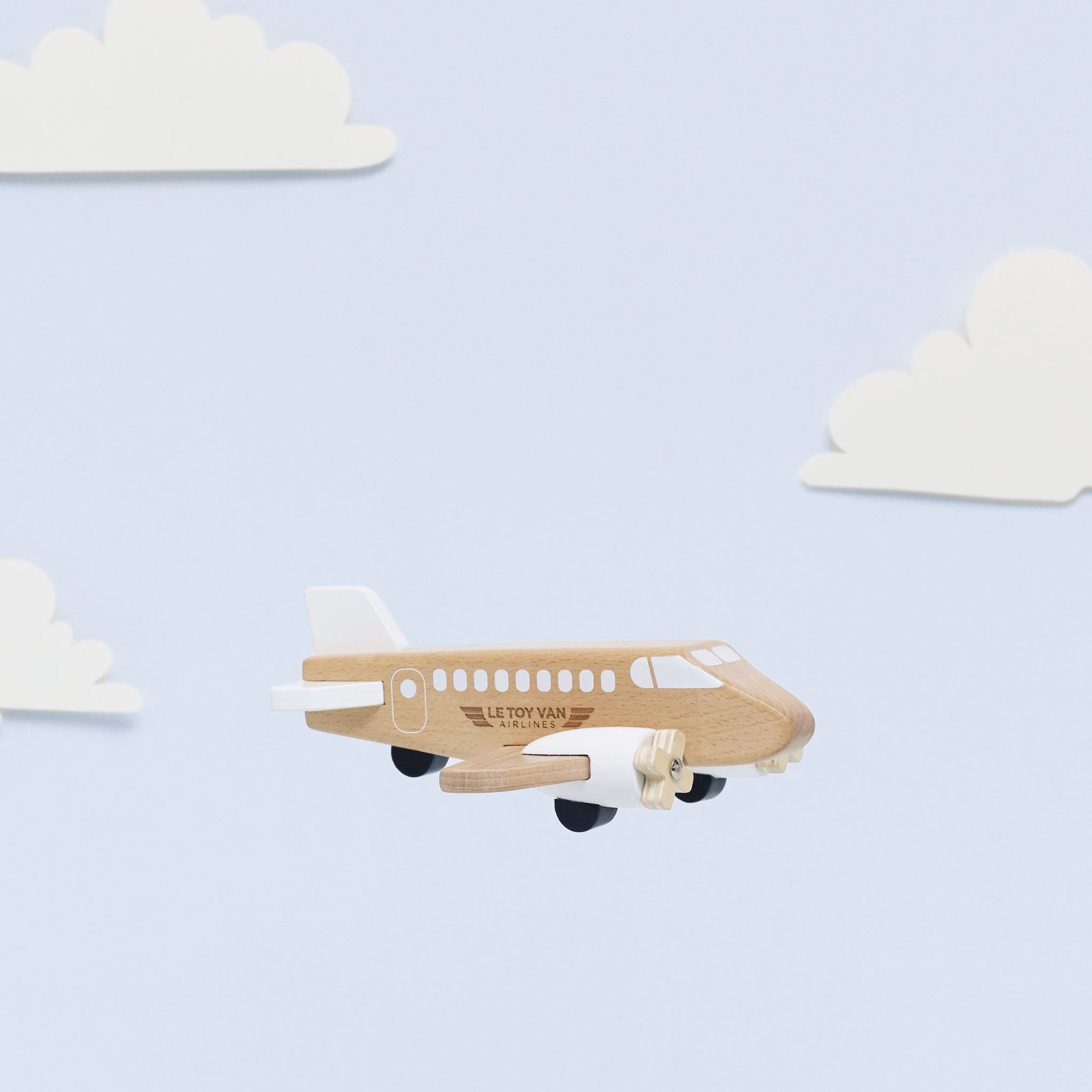 Avion din lemn cu elice rotativă – Le Toy Van