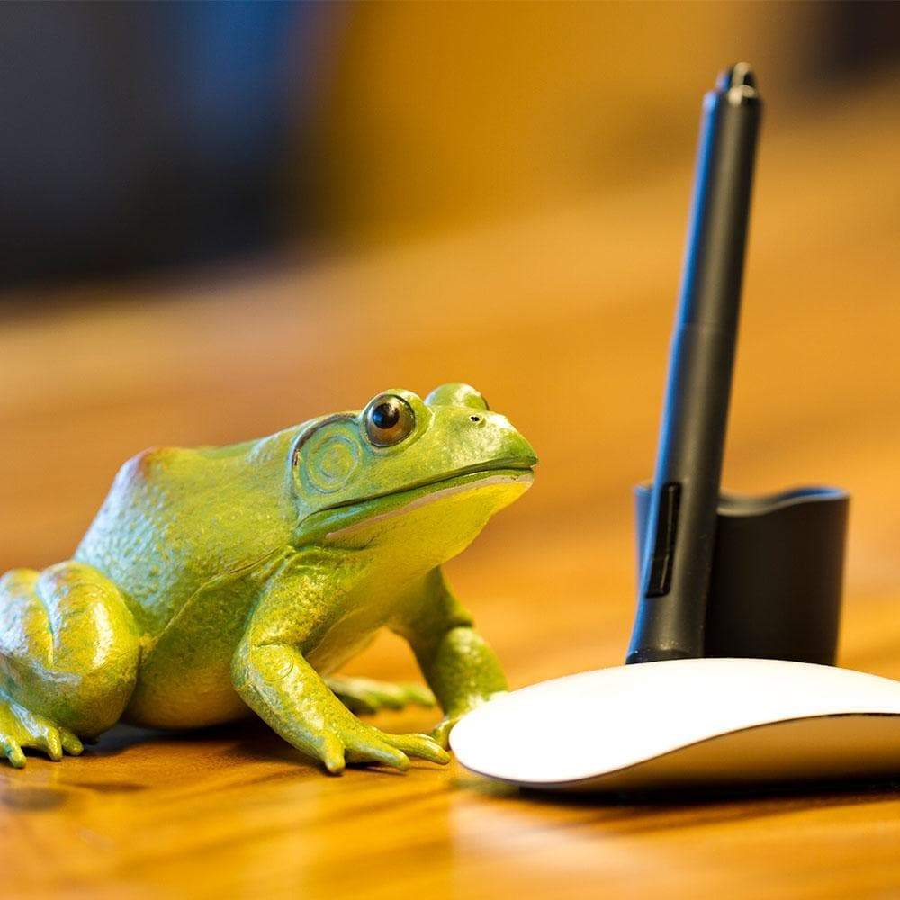 Figurină realistă broască bou americană, 12 cm – Safari Ltd