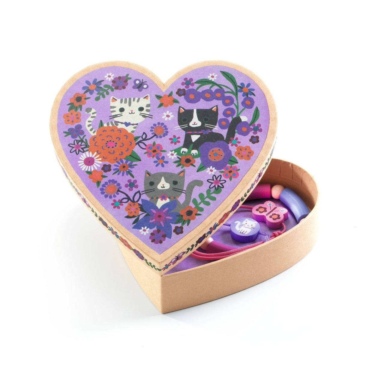 Set de brățări cu mărgele, Bijuteriile Tiarei, 3 piese – Djeco